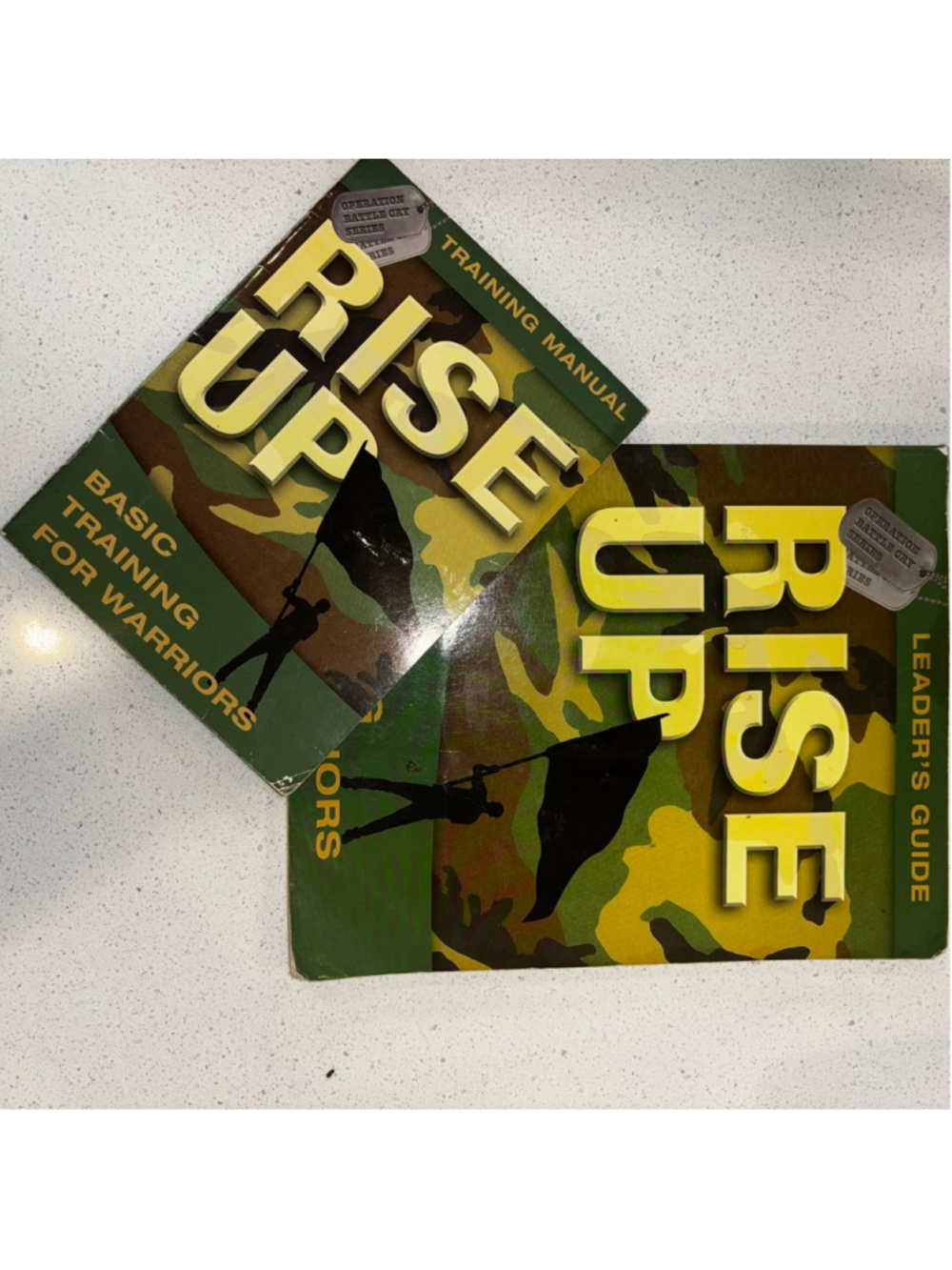Rise Up Basic Training for Warriors Leader Guide Ron Luce w/ CD Christian #C09